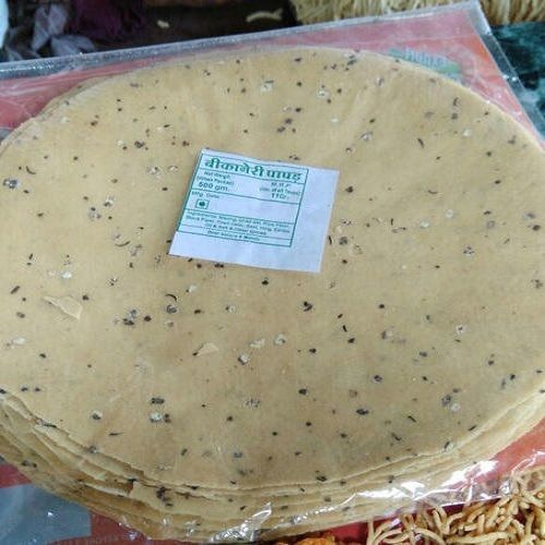 Preservatives Chemical Free And Hygienic Packed Hand Made Moong Masala Papad Best Before: 2 Days