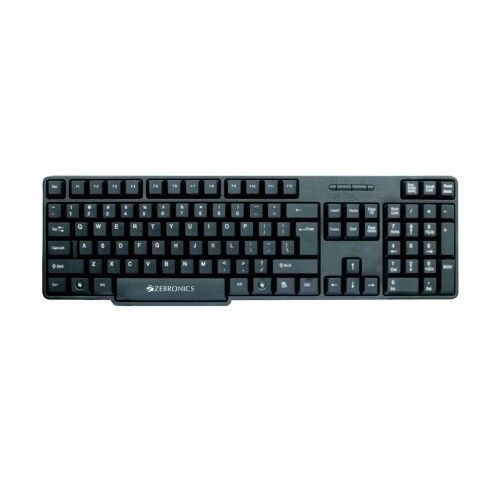 Scratch Resistant With High Performance Black Wireless Keyboard For Computer And Laptop Purpose