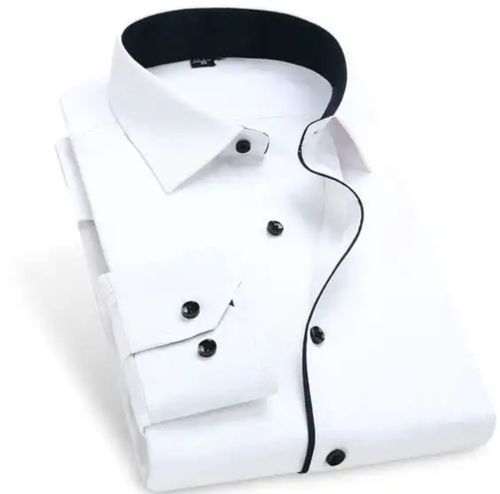 Skin Friendliness Elegant Look Comfortable To Wear And Fashionable Mens Cotton Shirt