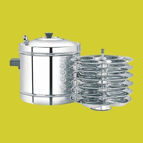 6 Plates Stainless Steel Idli Non Sticky Coating Cooker Use: Home