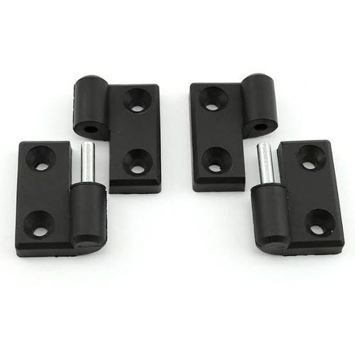 Strong Durable Unbreakable Design High Black Plastic And Steel Stylish Window Hinges