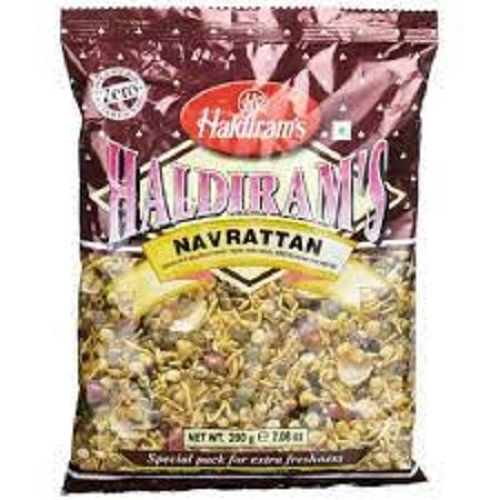 Tasty Delicious Zero Cholesterol Salty And Spicy Haldirams Navrattan Namkeen Processing Type: Hand Made