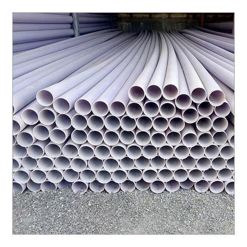 Recyclable Leak Proof And Easy To Use Grey Round Shape Agricultural Pvc Pipe, Size 4-8 Mm 