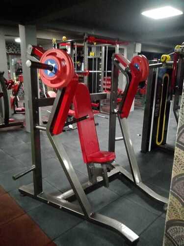 Chest Press Machine Used In Gym And Home(Adjustable Machine) Application: Tone Up Muscle