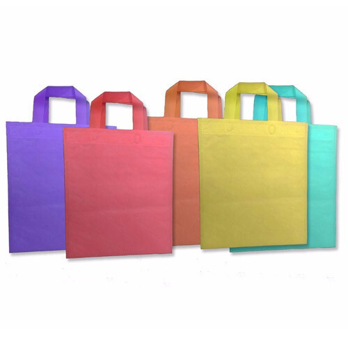 Closure Type Open Customized Color Loop Handle, Rope Handle - Non Woven Fabric, Moisture Proof, Recyclable, Reusable | Eco-Friendly Packaging Solution for Food