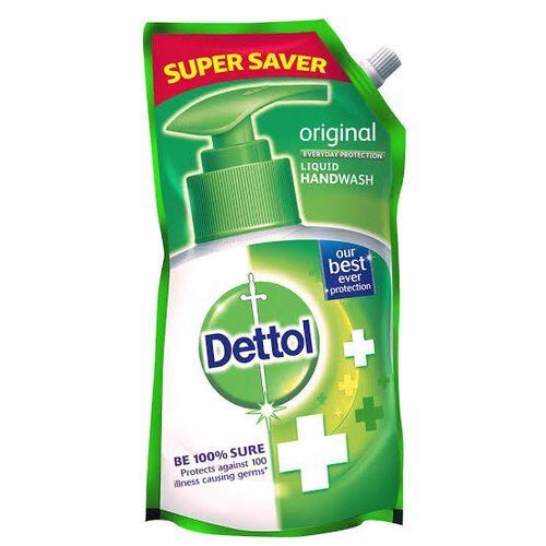 Daily Usable Skin Friendly Antiseptic Dettol Handwash for Kills 99.9 Percent of Germs and Bacteria Instantly