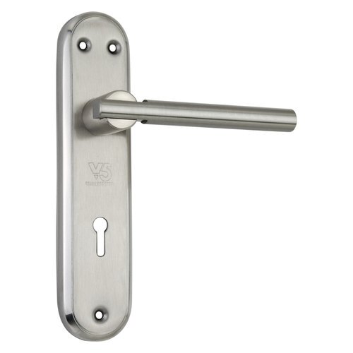 Door Lock Handle - Stainless Steel,  New User Friendly, Accurate Dimensions, Matte Silver Finish, Prolonged Service Life