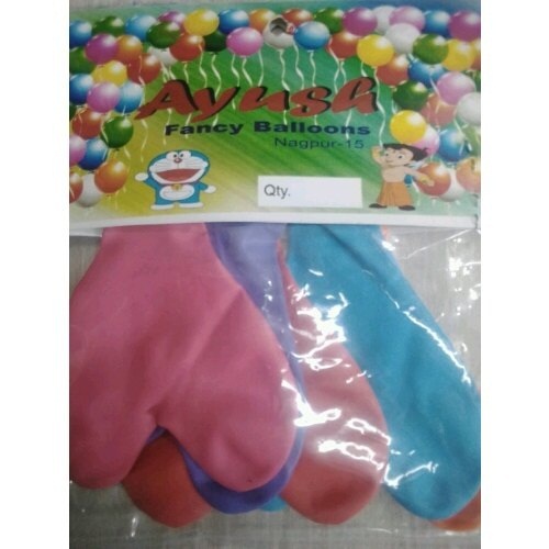 Pink Eco Friendly Light Weight Rubber Heart Shape Multi Color Birthday Balloons