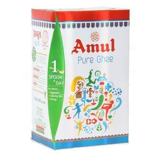 Healthy Full Cream Adulteration Free Hygienically Packed Nutrients Enriched Amul Pure Ghee