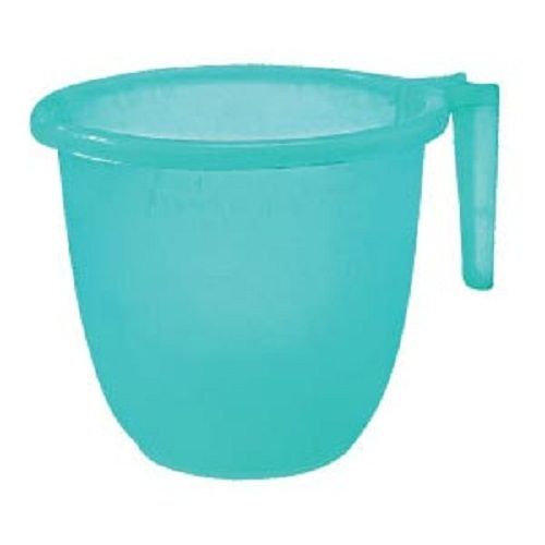 High Build Quality Material Light Weight Sky Blue Plastic Mug With Handle Cavity Quantity: Single Pieces