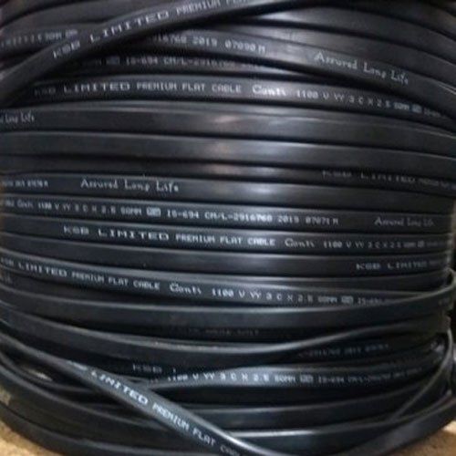 Pvc High Durable And Super Performance With Flexible Black Electric Wire For Home 