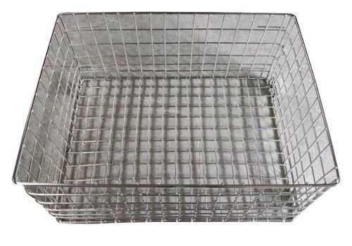 Steel Long Lasting Durable Light Weight Strong Solid Larger Safe Stainless Basket