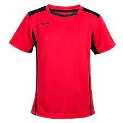 Soft Style Comfort Lightweight Girls Sports Red T Shirt Design: Plain