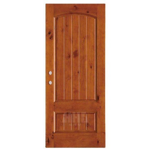 Brown Termite Proof Solid Wood Flush Door With Rectangular Shape