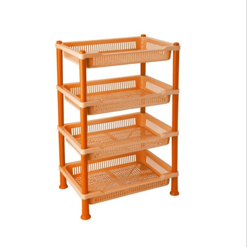 Vegetable Stand - Lightweight Design Yellow Color | Easy to Clean Timely Delivery