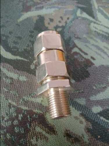 Brass Cable Gland, Durable Easy To Fit Fine Finished High Strength Application: Construction