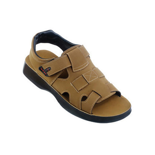 Tan Synthetic Self Design Comfort Sandals For Men's at Rs 973 | Men Sandals  | ID: 26002674988
