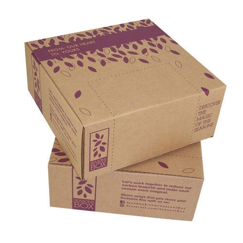 Easy Transport Double-ended Customized Printed Corrugated Box