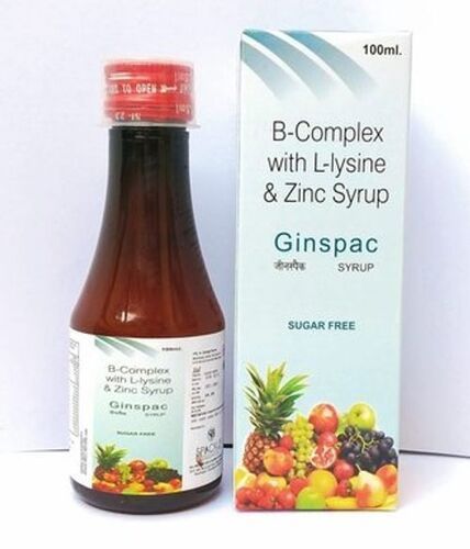 Mixed Berry B Complex With Lysine & Zinc Syrup, 100 Ml Health Supplements