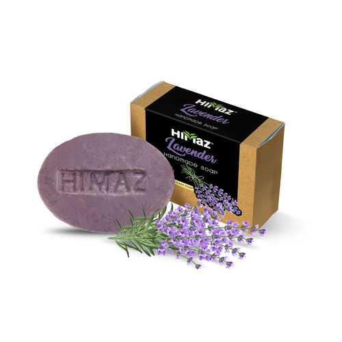 Purple Himaz Lavender Handmade Soap - 75Gm