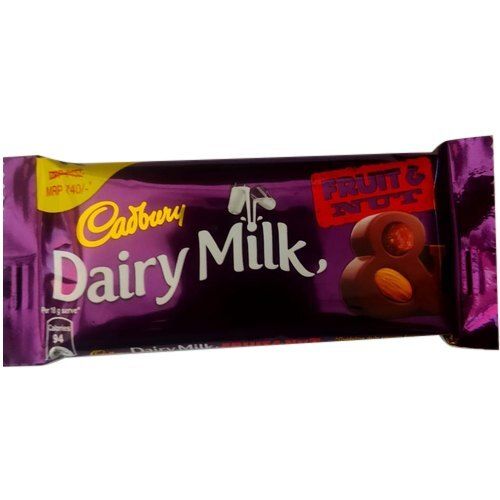 Hygienically Delicious Packed Mouth Watering Cadbury Dairy Milk And Fruit Chocolate Pack Size: 36G