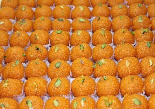Hygienically Processed No Preservatives Traditional Indian Sweet Boondi Laddu