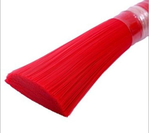 Red Colour Smooth Fine Finish Bristle Brush For Industrial And Home Use