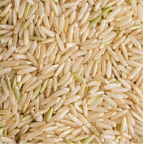 Rich In Fiber And Healthy Long Brown Rice