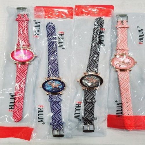 Multi color Trendy and stylish floral print scrunchies watch for women -  Scoop My Art