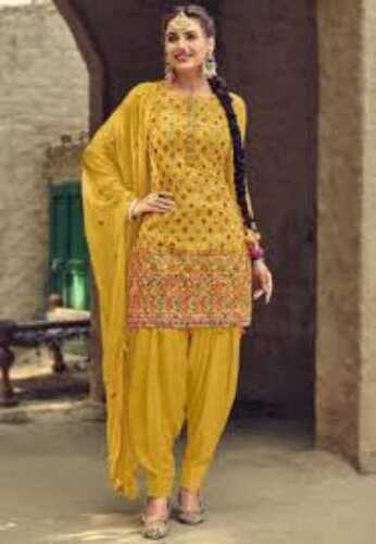 Light yellow hot sale punjabi suit