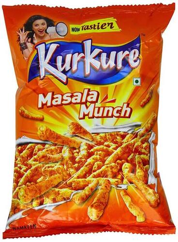 Yummy Authentic Savory Flavor Rich Spicy And Salty Masala Munch Kurkure