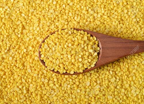 Common Yellow Color Natural And Pure Moong Dal For Cooking, Pack Of 1 Kg