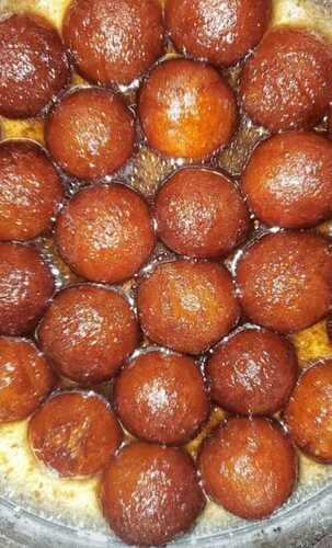 100 % Fresh Handmade Delicious Tasty And Sweet Brown Gulab Jamun Fat: 1.2  Milligram (Mg)