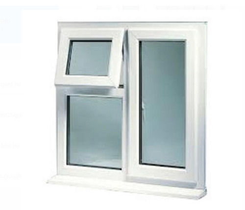 5 X 4 Feet Rectangular Paint Coated Glass And Aluminum Window 