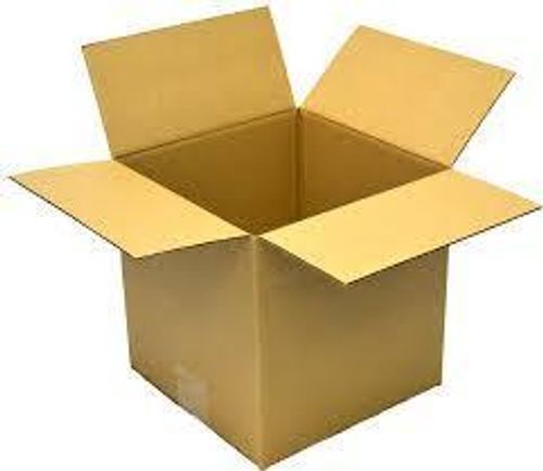 Yellow Attractive Colors Good Quality Regular Slotted Carton Boxes