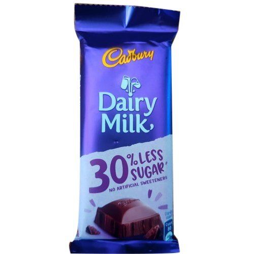 Brown Loaded With Real Cocoa Cadbury Dairy Milk Less Sugar Chocolate