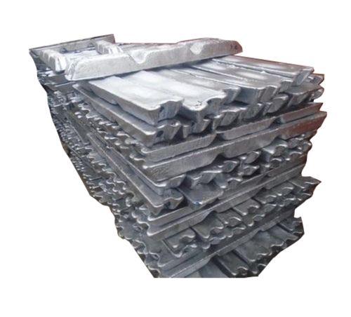 Square High Tensile Strength Strong And Durable Silver Aluminium Alloy Ingots