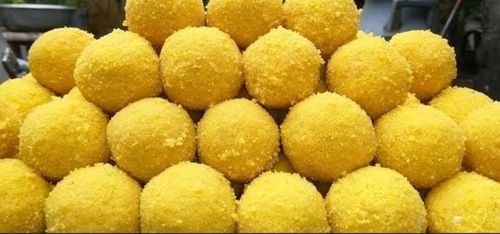 Hygienically Prepared Fresh And Tasty Yellow Sweet Besan Laddu Grade: A