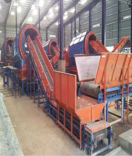 Semi Automatic Industrial High Volume Capacity Municipal Solid Waste (Msw) Compost Plant