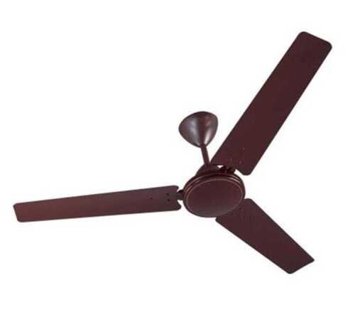 Light Weight Highly Durable Generic Brown Air Cooling Ceiling Fan For Domestic Use Blade Material: Iron