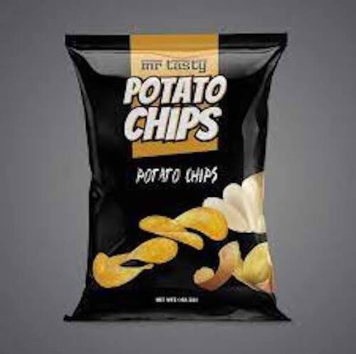 Lightweight Rich Delicious Taste Crispy And Crunchy Flavorful Salted Potato Chips Packaging: Bag