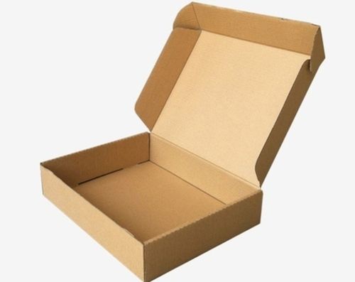 Matte Finish Rectangular Brown 3 Ply Corrugated Paper Boxes For Packaging