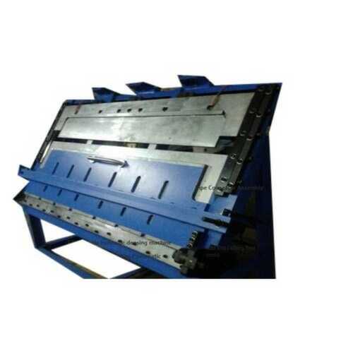 Blue Mild Steel Densing Machine, For Filter Industry Paint Coated, High Strength