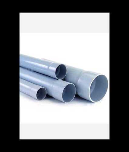 Gey Plastic Polyvinyl Chloride (Pvc) Pipe For Plumbing, Agriculture And Industrial Use