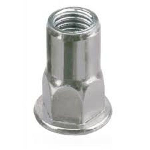 Weather Resistance Ruggedly Constructed Stainless Steel Hex Body Rivet Nuts For Industrial Use