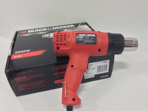 2000 W Heavy Duty High Resistance Black And Decker Hot Air Gun For Commerical Use