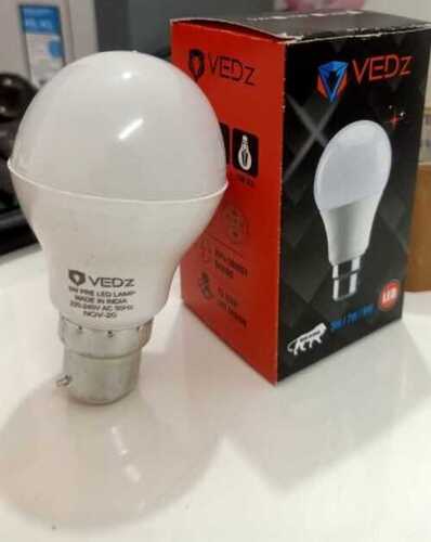 50 Hz Led Bulb, Warm White Vedz09Wb1, Low Power Consumption Input Voltage: 220-240 Volt (V)