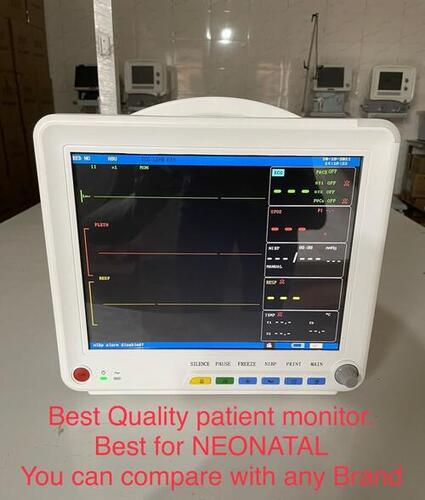 Plastic 50 Hz Patient Monitor For Hospital Use(Fast Processor)