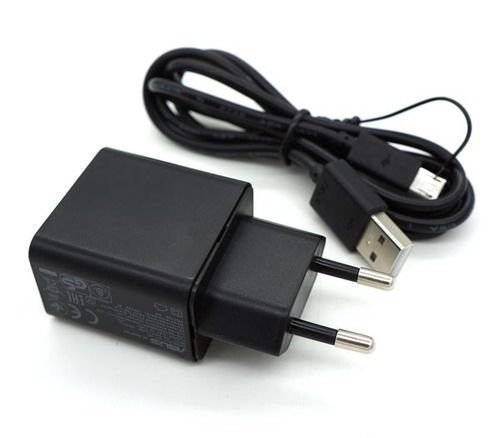 Asus Mobile Charger, Black, Durable And Quick  Body Material: Plastic