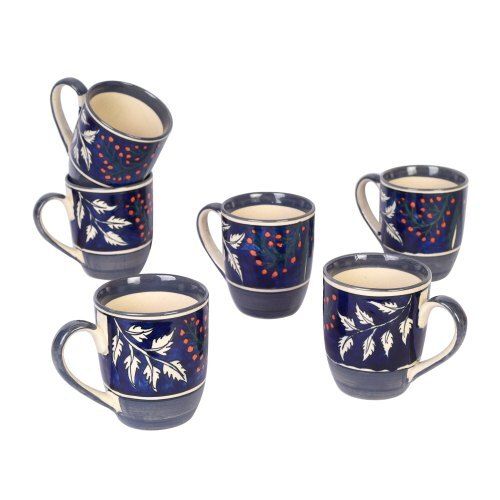 Blooming Leaves Double-Wall Glass Tea Cup Set 